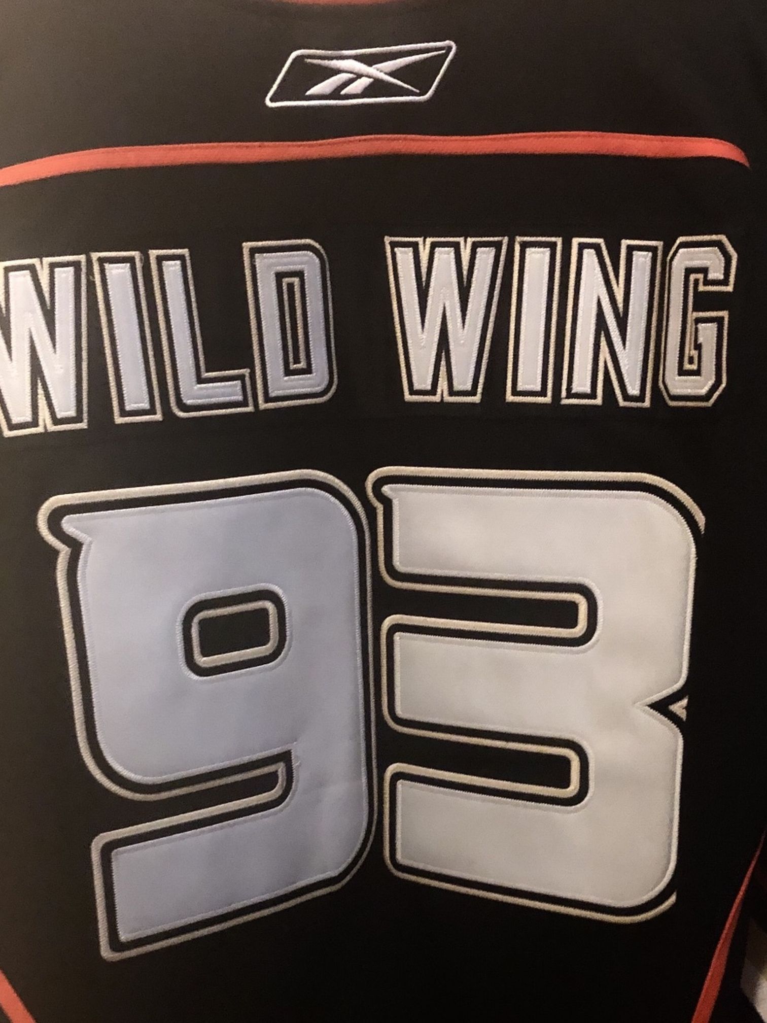 Anaheim Ducks Custom Authentic Wild Wing Jersey - Size 52