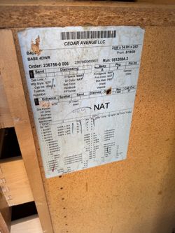 Cedar Avenue LLC Base 4-Drawer Cabinet