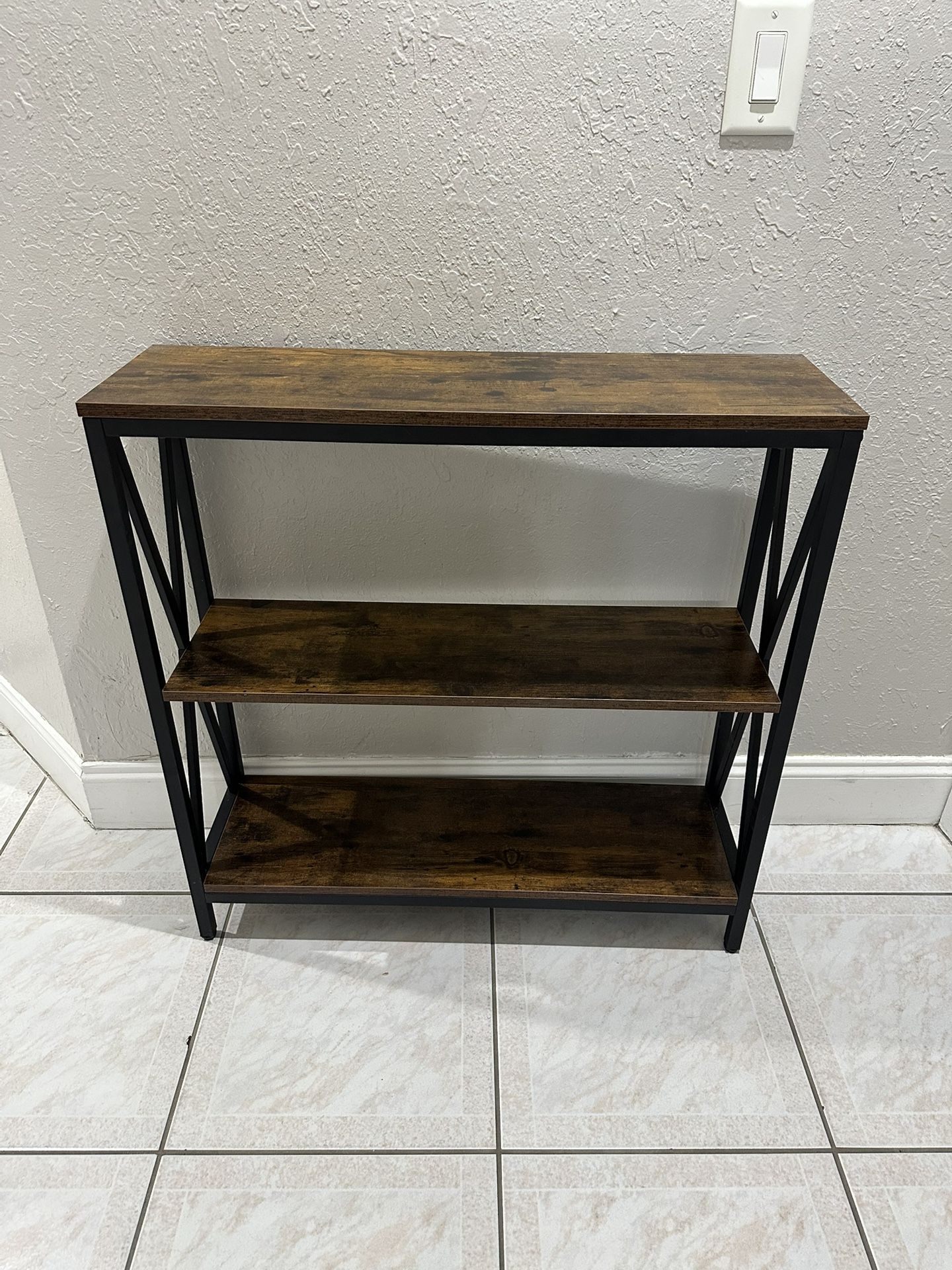 Rustic Entryway Console Table 32” Wide