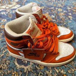 Nike Air Jordan 1 Retro High OG Starfish DO9369-101 Size 6.5