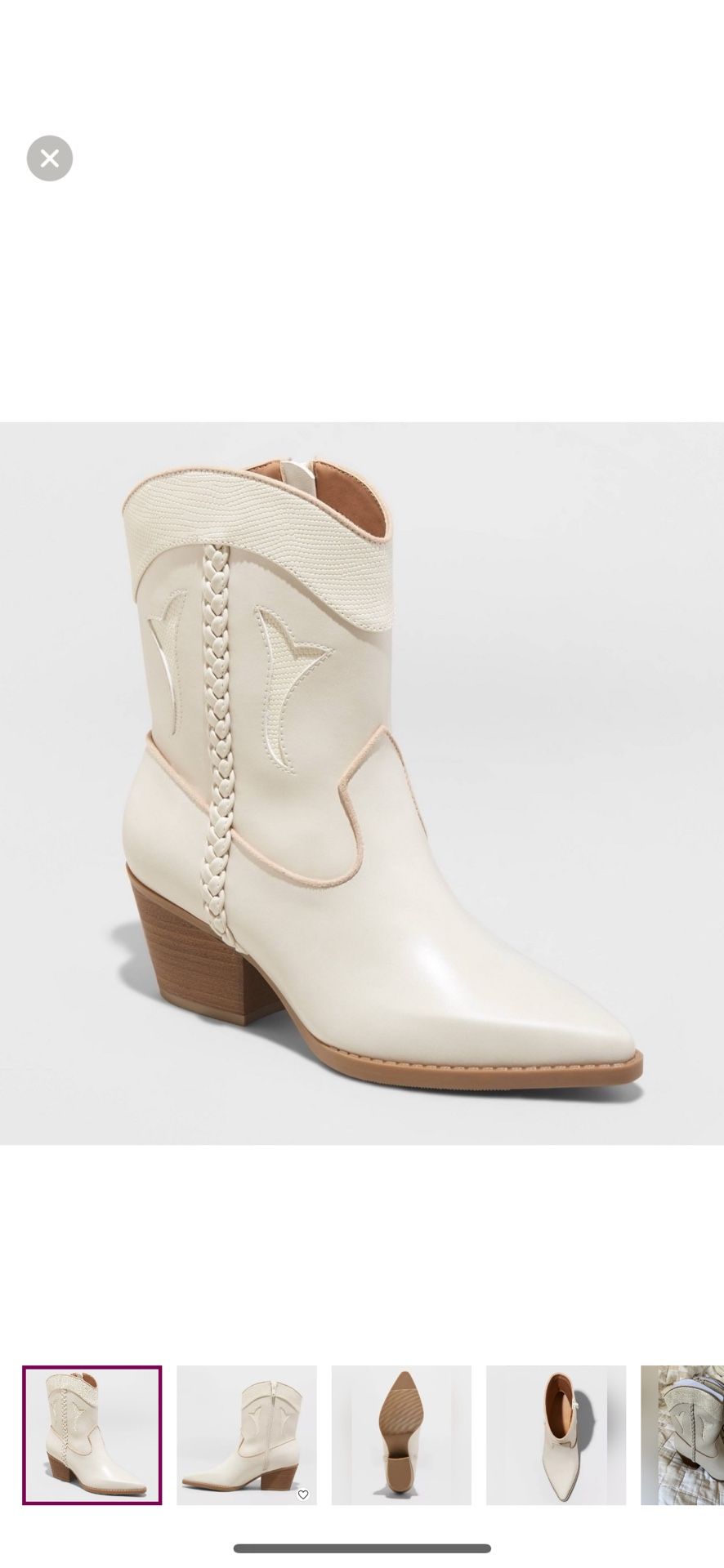Women’s Shana Cowboy Boots Universal Thread