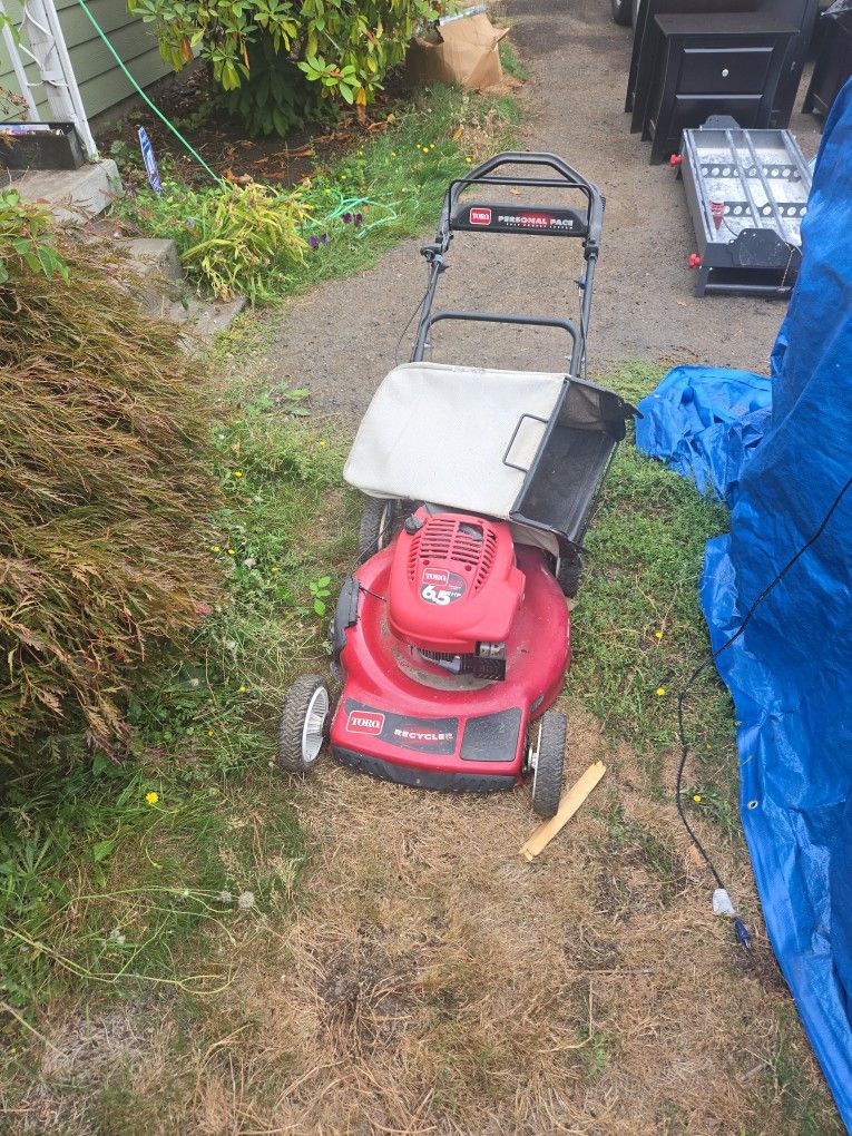 Toro Self Propelled Lawnmower 6.5