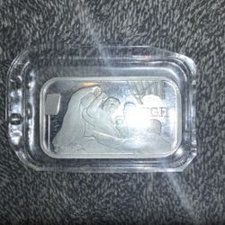 .999 Silver 1 Troy Oz Bar .