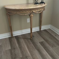 Decorative console Table And Mirror