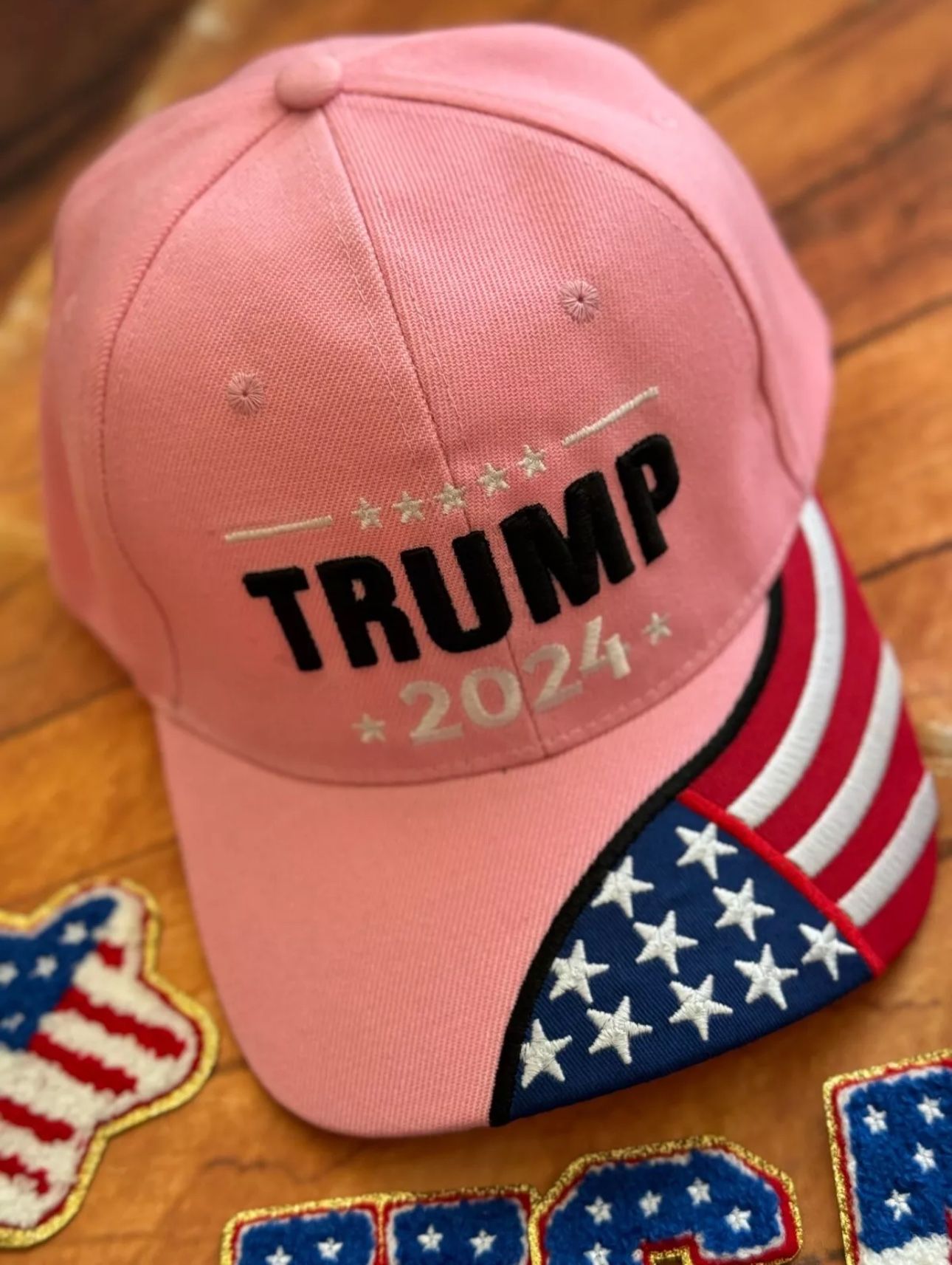 Trump 2024 Trump Tucker Hat Cap White, Black, Red, Pink, NEW