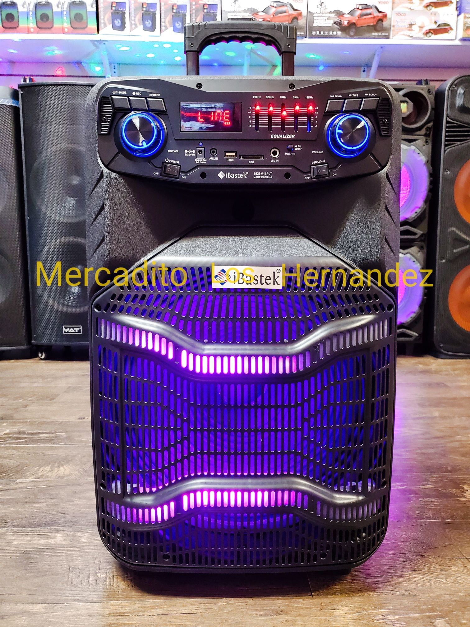 Bluetooth Speaker 15 2025 6200w❗️Heavy Bass Mic Included