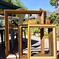 Rustic & Regal Vintage Wooden Frames