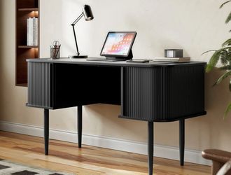 55” Black Desk, Brand  New