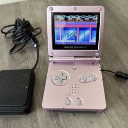 Nintendo Game Boy Advance SP Handheld AGS-001 System - Pearl Pink - With  Charger for Sale in Dallas, TX - OfferUp