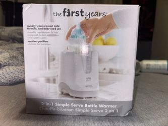 The First Years 2-in-1 Simple Serve Bottle Warmer – $10