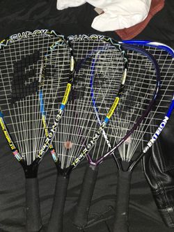 Racquets Set Of 4 EFORCE and Ektelon 