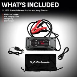 Open Box Schumacher Electric SL1611 1500A 12V Lithium Jump Starter

