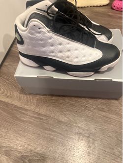 He got game Jordan 13s