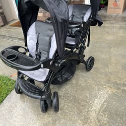 baby trend double stroller 