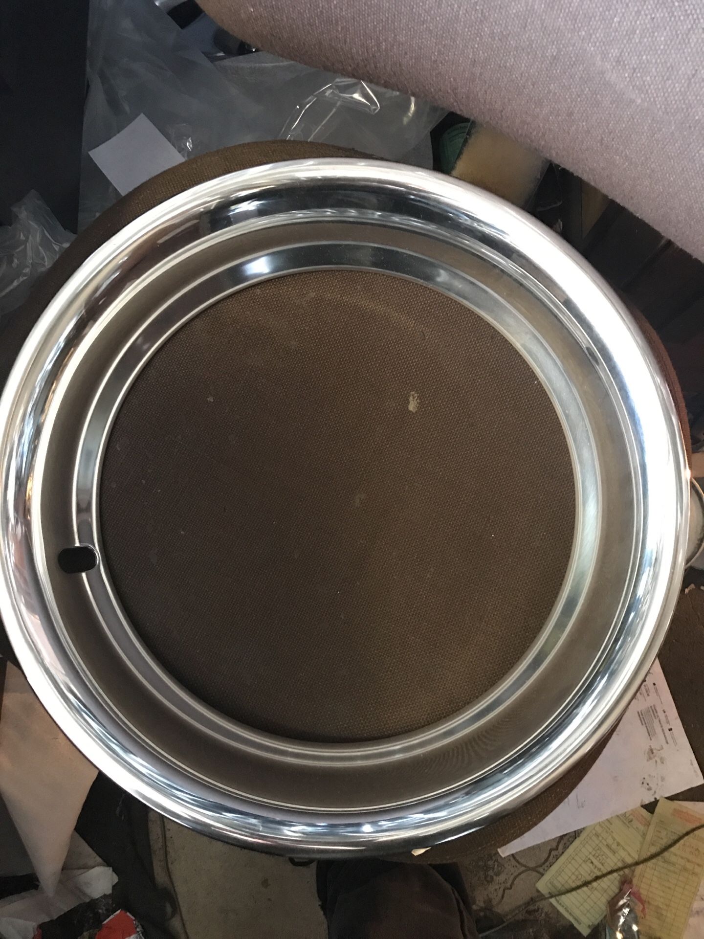 4 new 16” trim ring dodge 1500 oem deep dish
