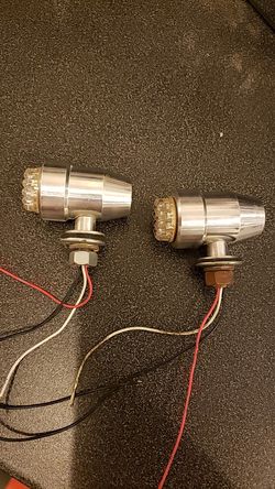 Aluminum spun LED running and directional lights