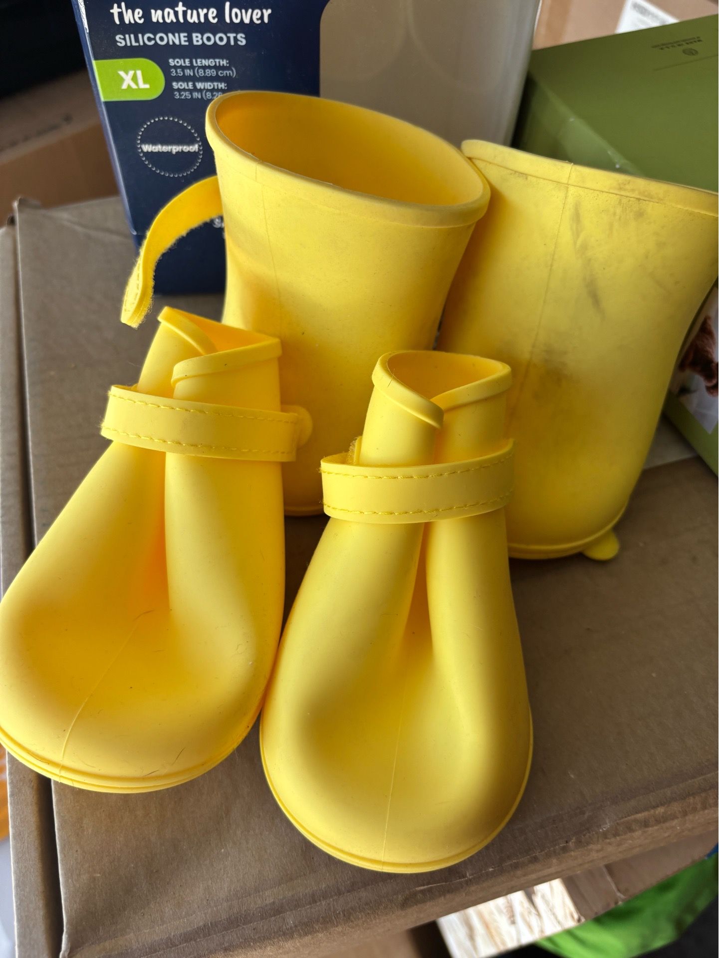 Silicone boots for pets
