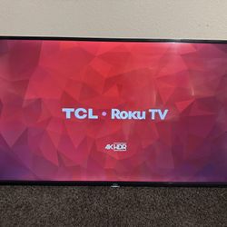 TCL 55” 4K HDR Roku TV 55S425