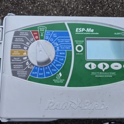 Rain Bird Sprinkler Control Panel