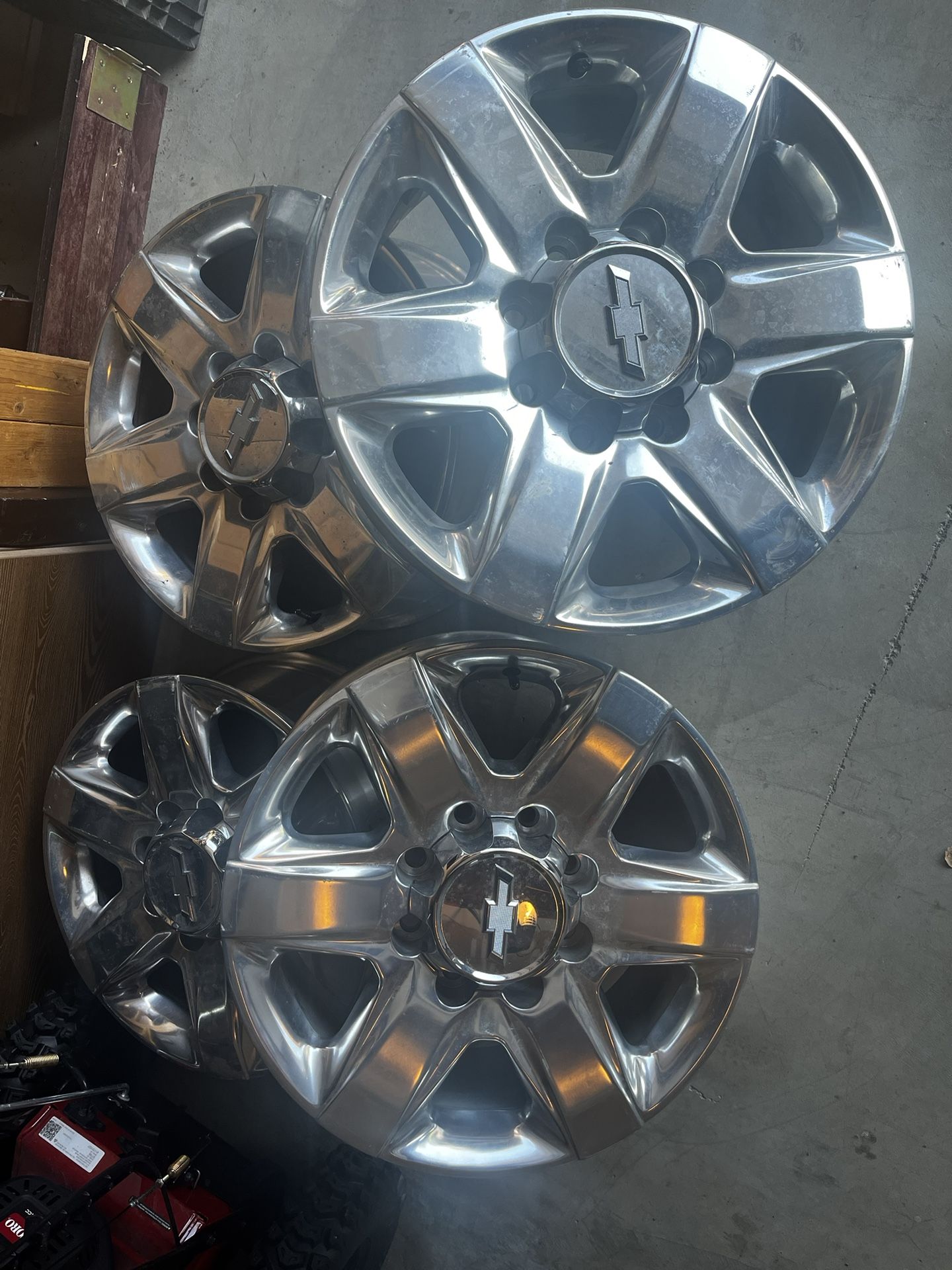 4 Stock 20”  OEM Chevy Silverado 2500 HD