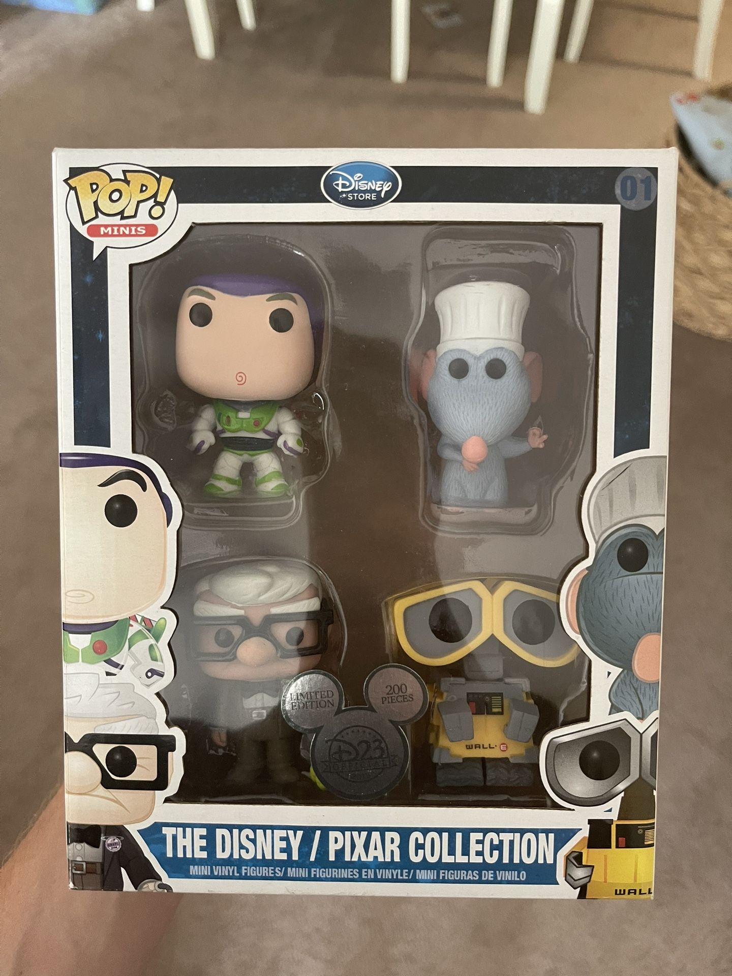 The Disney Pixar Collection Funko Pop D23