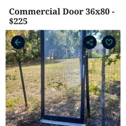 36×80 Commercial Door
