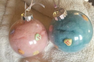 Christmas candy land theme ornaments