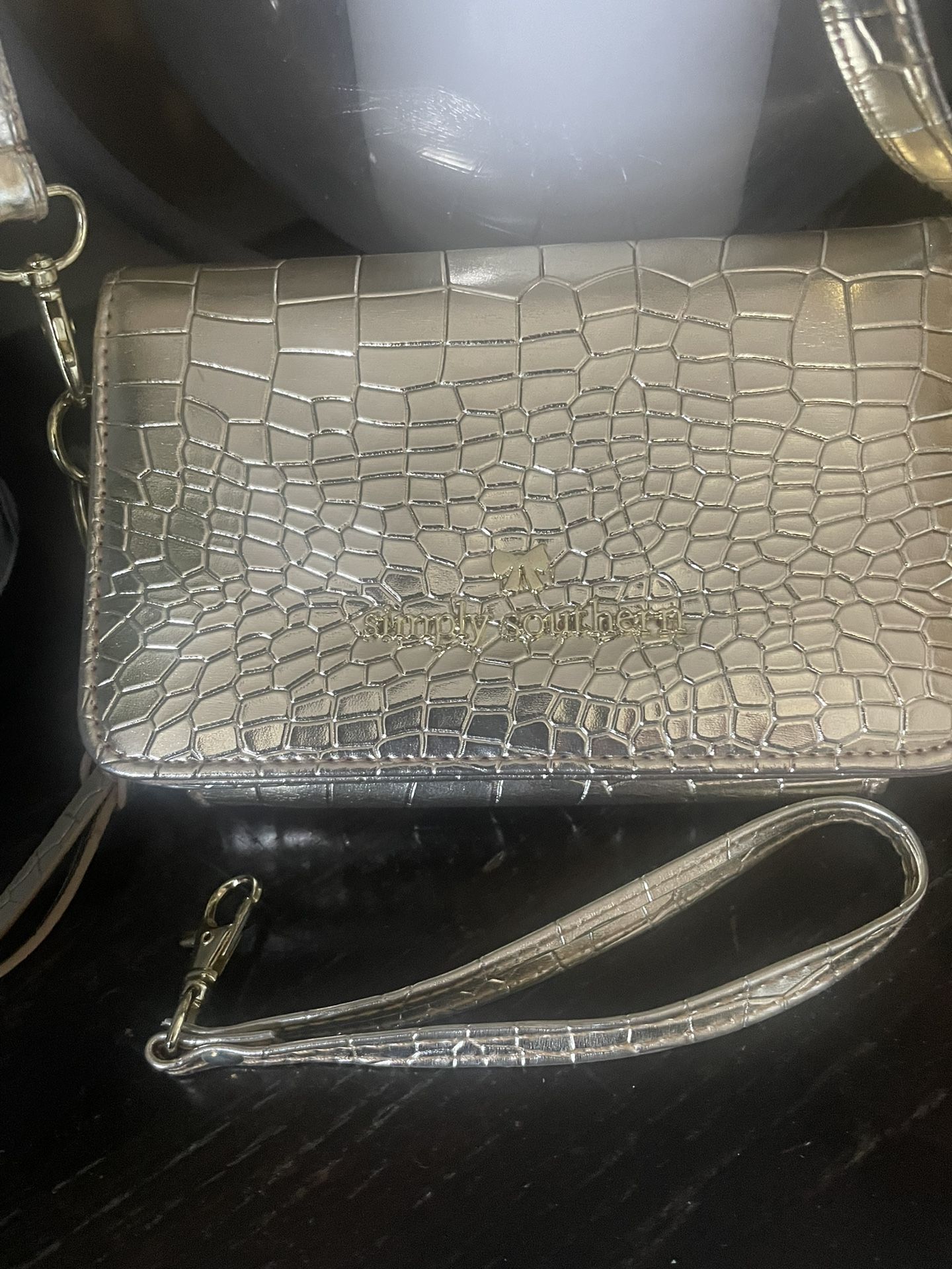 Simpler southern Bag /wristlet