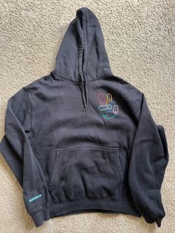 Adidas men’s black hoodie size L