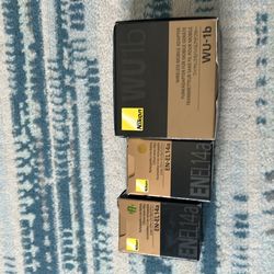 2Nikon EN-EL14a battery + Nikon WU-1b adapter