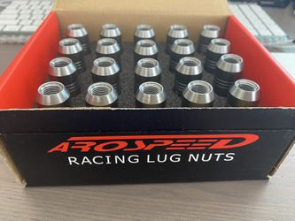 Arospeed Racing Lug Nuts Gunmetal  M12x1.25