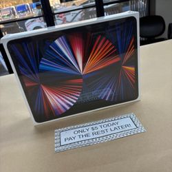Apple IPad Pro 12.9 Inch 5th Gen Tablet - Pay $5 today and pay the rest later -