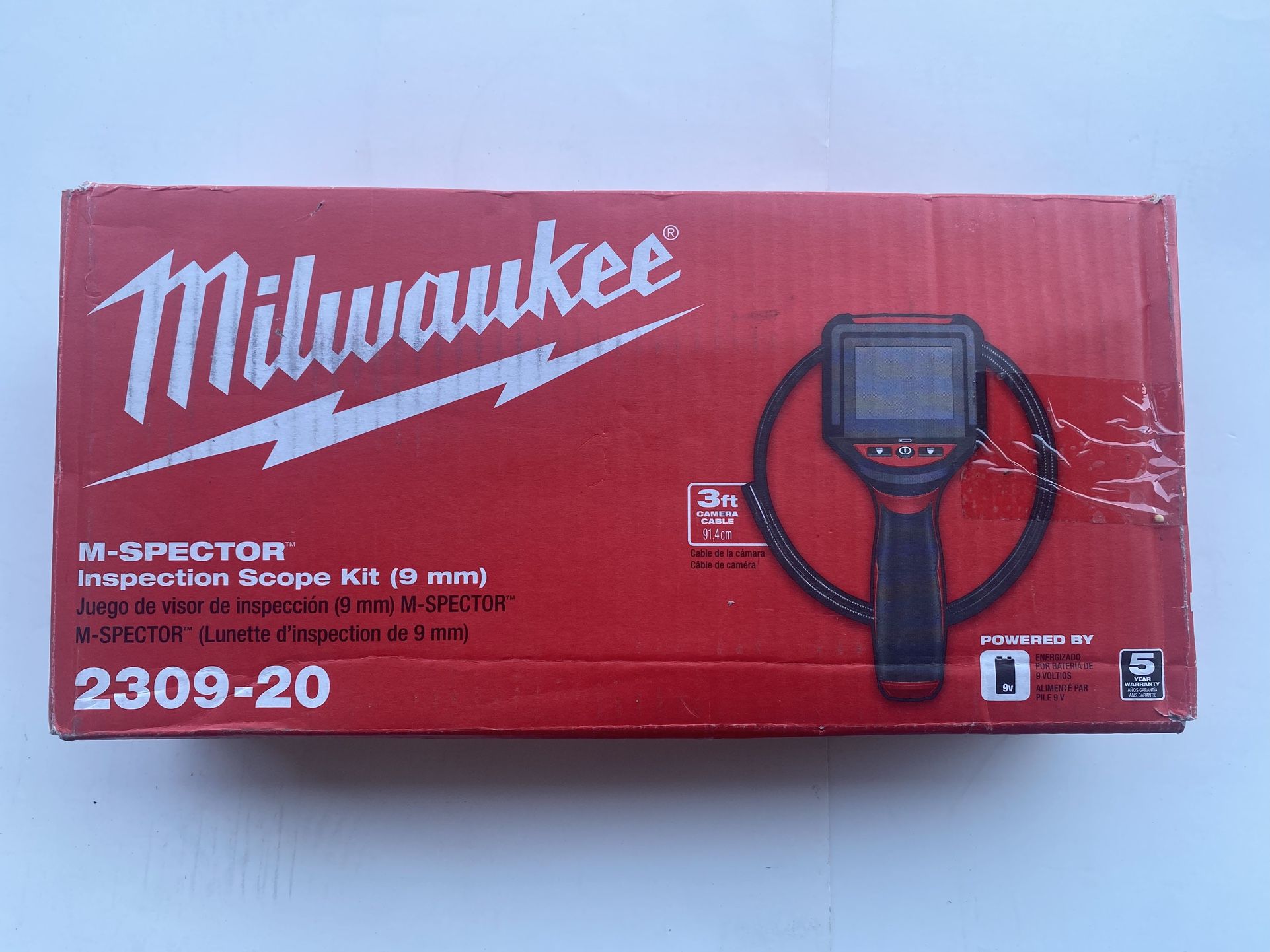 Milwaukee M- Spector 4 ft. Inspection Sewer Camera Scope
