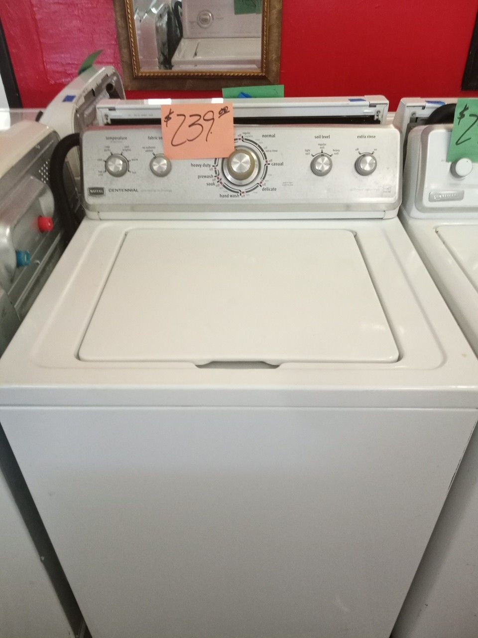 Maytag Washing machine Washer white super size commercial technology excellent . Warranty , Delivery available 2203 Fowler st. Ft. Myers 33901