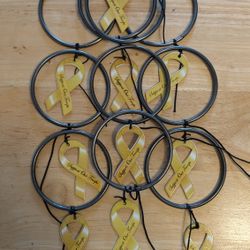 Chimes Wind Chimes Yellow Ribbon Support Our Troops This Is An Unfinished Project Selling As Is 