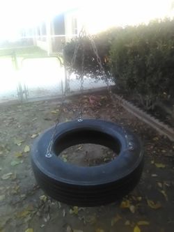 Big good tire swing