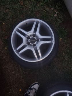 AMG 18inch rims