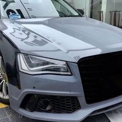 BKM FRONT BUMPER KIT fit 2011-2014 Audi A8