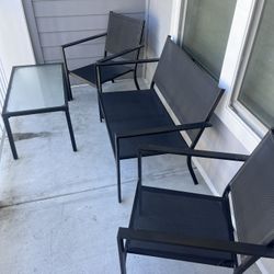 4 Piece Patio Set