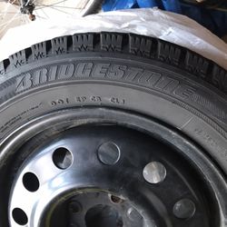 SNOW TIRES, You Need Them 🛞 Bridgestone Blizzacks Fits 2001 Ford Focus ZX3 Set Of 4