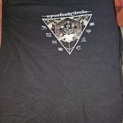 A Perfect Circle Black Band Tee Size XL