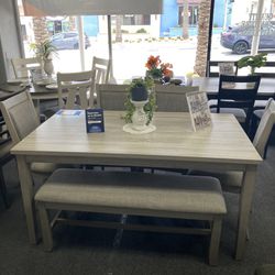 6pc Dining Table 