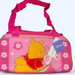 Disney Winnie the Pooh pink duffle bag