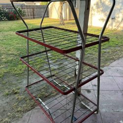 Metal Rack Good For Storage 5 Feet Tall 3 1/2 Why