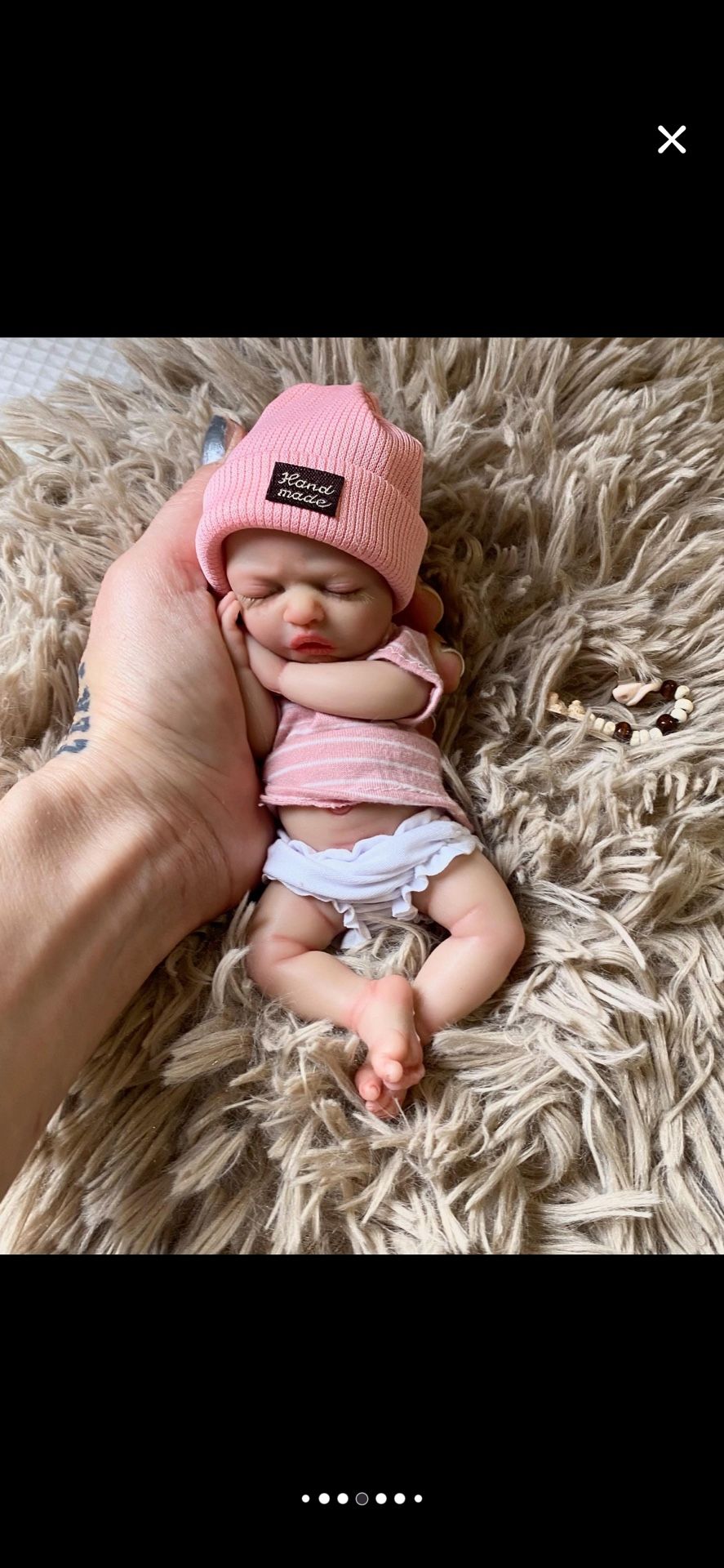 7in Full Silicone Babydoll