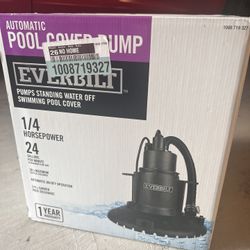 Everbilt Automatic Pool Cover Pump 1/4HP 24GPM  115V  Model HDPCP25