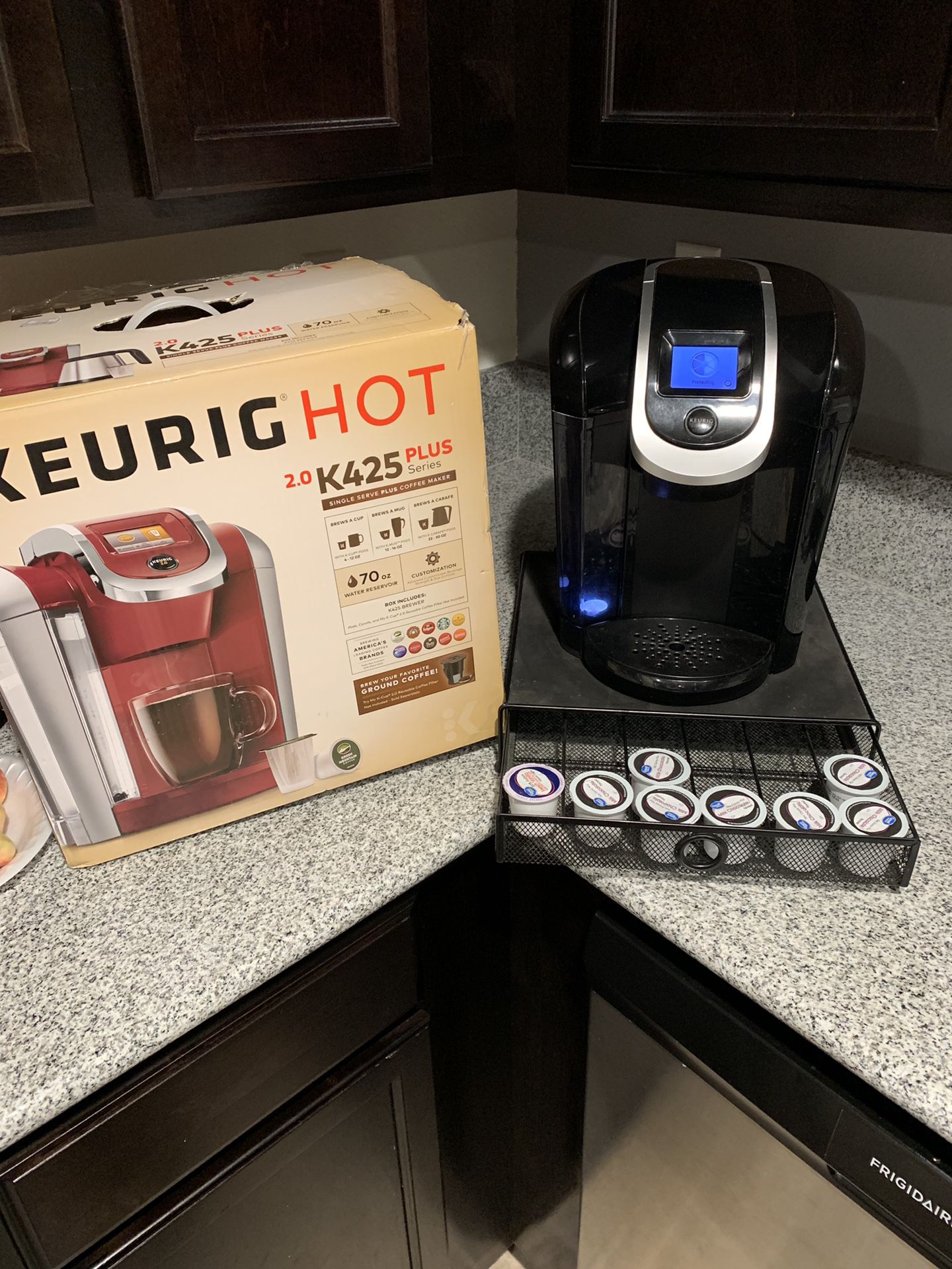 Keurig 2.0 with K-cup storage