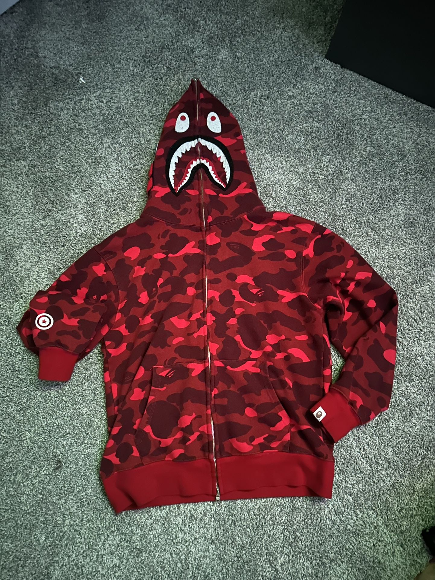 bape zip up