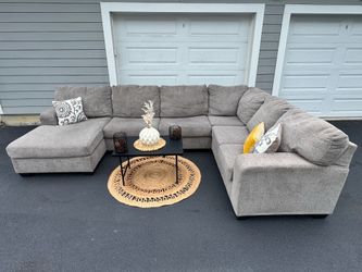 Neutral Gray Luxury Sectional