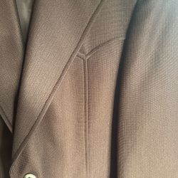 Vintage Western Wear Prestige Brown Blazer large